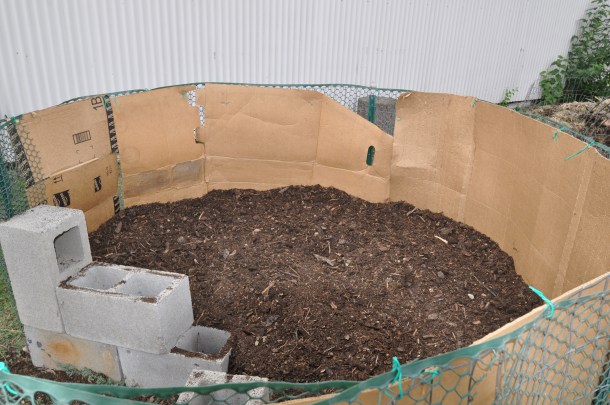 The Beginnings Of Our Keyhole Garden