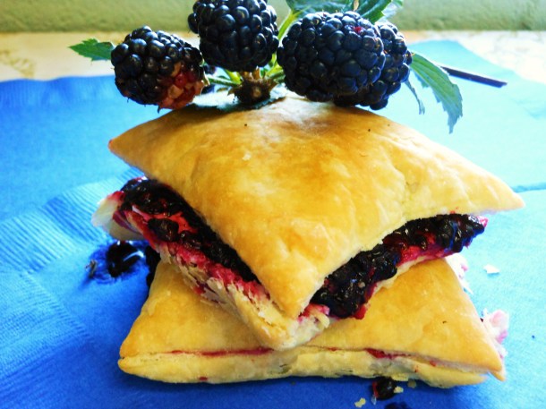 Blackberry Puffs