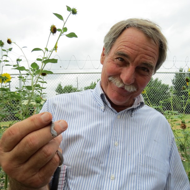 Snake and Roger from Texas Discovery Gardens
