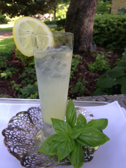 Basil limeade