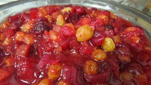 Farewell-cranberry chutney