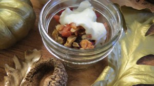 Farewell cranberry crisp