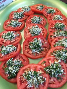 Gorgonzola Tomatoes
