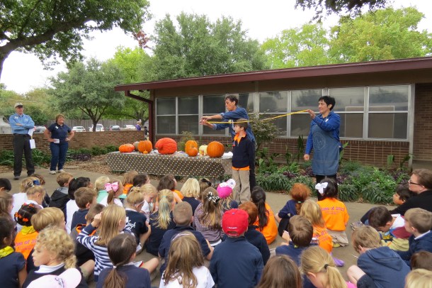 Lakewood -pumpkin measuring