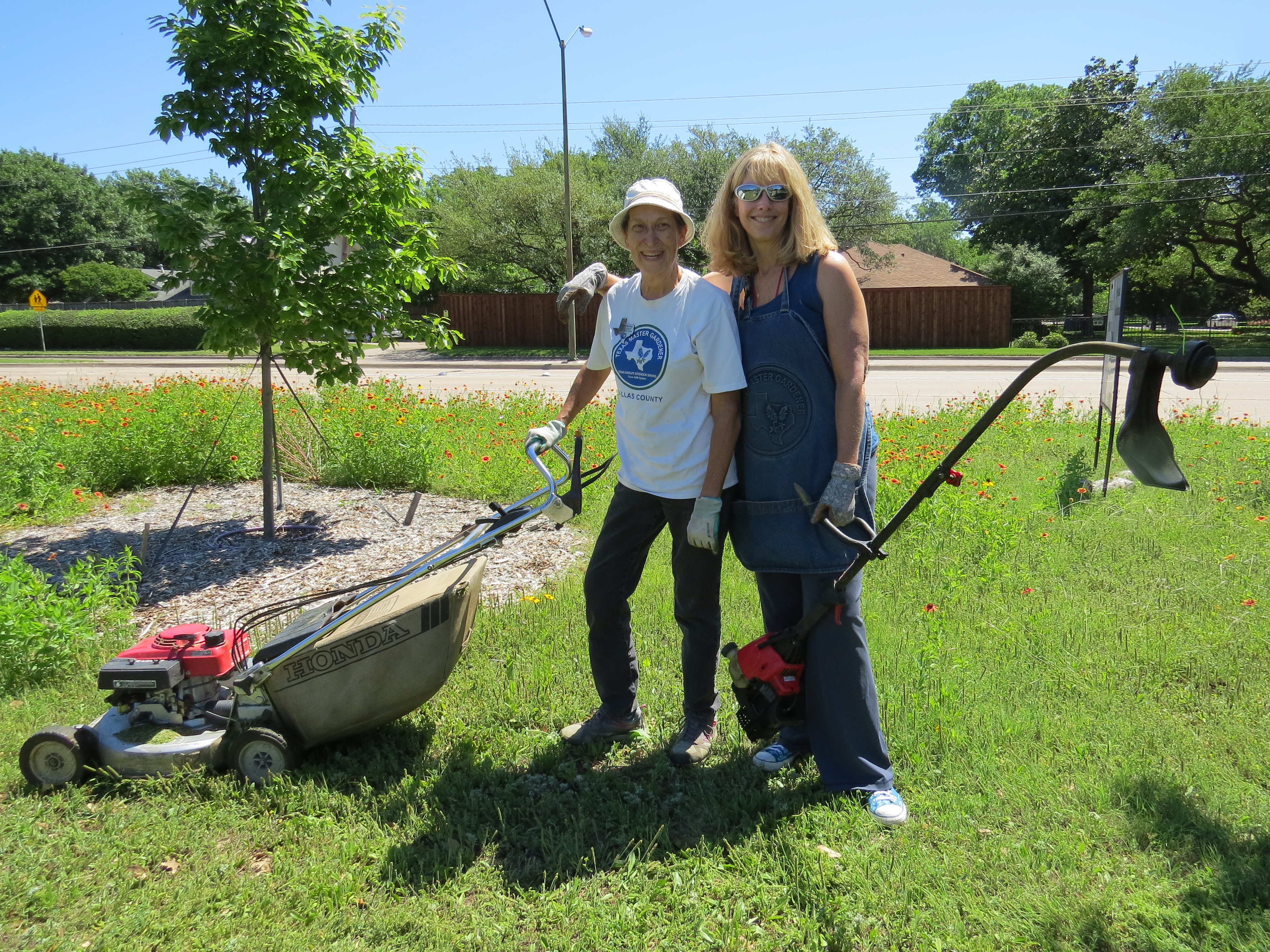 Cindy and Lisa with Tools!