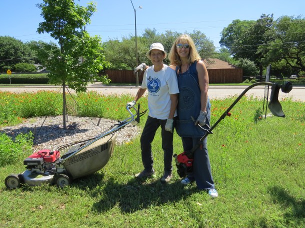 Cindy and Lisa with Tools!